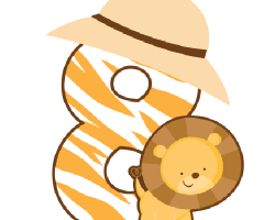 Numero 1 Safari Png 2 Png Image In 2020 Safari Safari Birthday Png