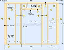 So my shed is almost finished. How To Build The Shed Walls Detailed Instructions For Framing The Wall Adding Siding And Installing A Window Framing Construction Building A Door Shed Plans