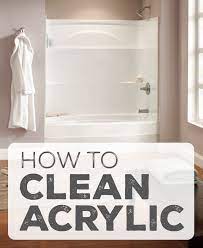 How To Clean An Acrylic Shower Or Bathtub Acrylic Shower Walls Fiberglass Shower Stalls Acrylic Tub