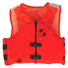 Stearns Work Zone Gear Medium Orange Life Vest