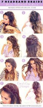 Seven Cutest Headband Braids To Try In 2015 Hair Tutorial Hair Styles Headband Hairstyles Hair Tutorial