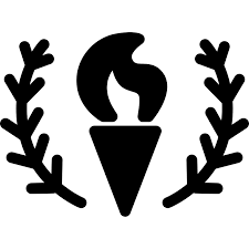 From wikimedia commons, the free media repository. Laurels With Torch Free Shapes Icons
