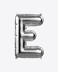 #5 balloon mosaic tutorial new technique the real loverlee. Download Letter E Foil Balloon Transparent Png On Yellow Images