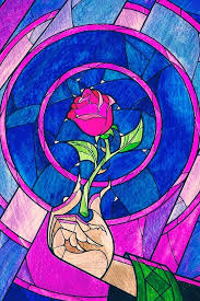 This is a larger rectangular version of my other smaller rose designs by popular request. 50 Disney Stained Glass Wallpaper On Wallpapersafari