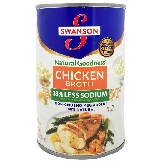 Nước Hầm Gà Swanson Chicken Broth 33% Less Sodium 411g » Ur Mart