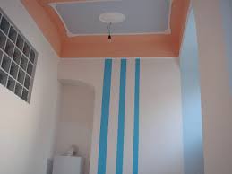 Horizontal stripes work best in lofty spaces. Palazzo Pizzo The Blog
