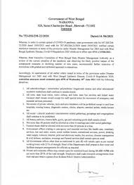 West bengal extends weekly lockdown till august 31 in the state. West Bengal Locked Till July 1 Check Out Mamata Banerjee Govt Official Statement India News Zee News