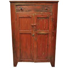 The top countries of suppliers are china, hong kong s.a.r., and india, from. American Primitive Red Distress Painted Cupboard Hutch Pie Safe Cabinet At 1stdibs