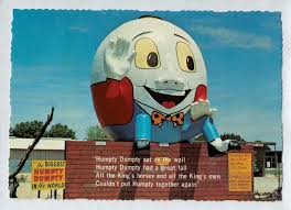 D2280cgt Australia V Mildura Big Humpty Dumpty Mv Postcard Ebay Postcard Humpty Dumpty Mildura