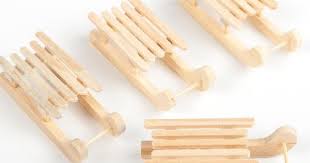 petites luges naturel x4 deco table noel vive noel table de noel