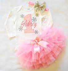 Winter Onederland Birthday Outffit Baby Girl 1st By Kidsfunland Cake Smash Outfit Girl First Birthday Outfit Girl Girl First Birthday