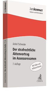 Das öffentliche recht (auch öffentliches recht geschrieben) ist. Jackel Schneider Der Strafrechtliche Aktenvortrag Im Assessorexamen 7 Auflage 2021 Beck Shop De