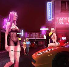 dr stein (pixiv), ass, car, club, fishnet pantyhose, fishnets, motor  vehicle, pantyhose, prostitution, revealing clothes, weapon - Image View -  | Gelbooru - Free Anime and Hentai Gallery