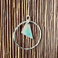 Silver models silver sets of sets. Sea Mist Torch Enameled Necklace Jess Ann Jewelry