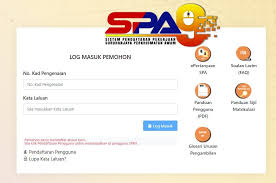 Spa gov my separa perubatan. Spa9 Pendaftaran Permohonan Jawatan Dalam Perkhidmatan Awam