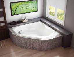 Many can comfortably fit at least two bathers at once. Corner Tubs For Small Bathrooms You Ll Love In 2021 Visualhunt