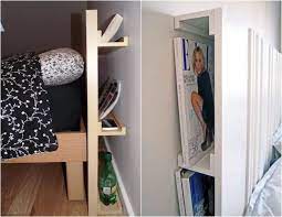 Wohngoldstuck ikea hack eine neue ruckwand fur das malm. Ikea Bilderleiste Ribba Nicht Nur Zum Aufstellen Von Bildern Headboard Storage Headboards For Beds Diy Storage Bed