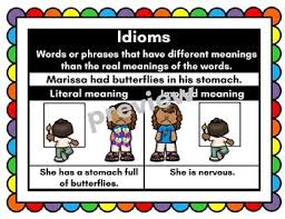 Idioms Anchor Chart