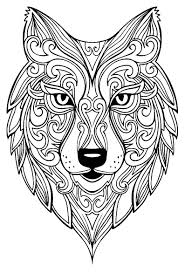 30 Ricerca Mandala Da Colorare Lupo Pagine Da Colorare Coloriage Zen Animaux Coloriage Loup Coloriage Mandala Animaux