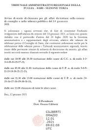 Una strega chiamata elvira film completo. T A R Puglia Udienza Del 14 Gennaio 2021 Sezione Terza Orari Di Chiamata Ordine Degli Avvocati Di Trani