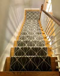 For the wider stairs of 4′ and 5′ you should go with at least 32″ runner. The Top 40 Stair Runner Ideas