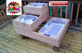 Water Table Plan Sand Table Plan Sensory Table Plan Plastic Etsy In 2020 Sand Table Water Table Water Table Diy