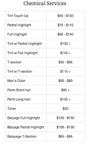 Services Daniel Michael Salon Hair Salon Price List Home Hair Salons Small Hair Salon