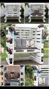 Pin By Carol Hollinrake On Garden Porch Yard Art Pallet Planter Diy Diy Pallet Furniture Diy Patio Furniture