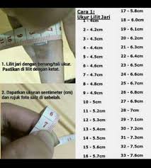 Potong kertas memanjang dengan ukuran lebar kurang dari 1 cm. Cara Mengukur Cincin Bagi Yang Mahu Krystal Kc Goldsmith Facebook