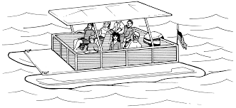 The game pontoon and its name. Cartoon Galery Net Cartoon Pontoon Boat Clipart