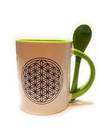 Dreamlife Kaffee Teetasse Blume Des Lebens Grun Mit Lof Https Www Amazon De Dp B07k7b538c M A105nty4tsu5os Teetasse Blume Des Lebens Tassen