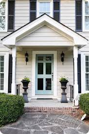 Dixie Delights Project Curb Appeal Portico Progress House With Porch House Exterior Exterior House Colors