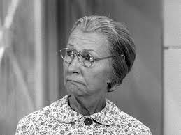 Irene Ryan, in and out of character.
