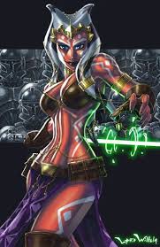 Ahsoka tano, star wars, fictional character, digital art, fan art. Star Wars Rebels Ahsoka Tano Tofu The Bold Colors By Spiderguile Search By Muzli