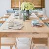 Select from round, oval, rectangular, and extension dining tables; 1