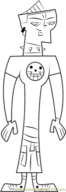 A fashion look from november 2012 featuring turtle neck shirt, slip resistant shoes and yellow gold earrings. Duncan Coloring Page For Kids Free Total Drama Island Printable Coloring Pages Online For Kids Coloringpages101 Com Coloring Pages For Kids