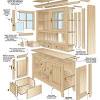 A hutch is a great place to display your china or even your everyday pieces. 1