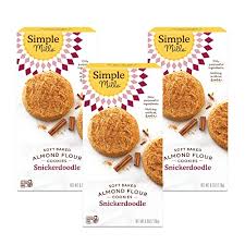 Made with almond flour, coconut sugar and coconut. Buy Simple Mills Almond Flour Snickerdoodle Cookies Gluten Free And Delicious Soft Baked Cookies Organic Coconut Oil Good For Snacks Made With Whole Foods 3 Count Packaging May Vary Online In Vietnam