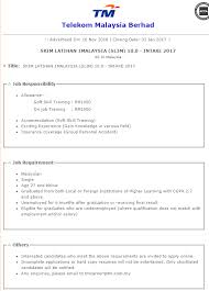Skim latihan 1 malaysia (sl1m). Telekom Malaysia Berhad Skim Latihan 1malaysia Slim 10 0 Intake 2017 Cerita2baharu
