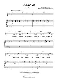 Catalog sku number of the notation is 196627. All Of Me Sheet Music John Legend Sheet Music Sheet Music Pdf Piano Sheet