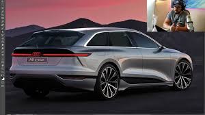 Powerful dynamic with electric drive. Youtube Artist Turns Audi A6 E Tron Concept Into A Wagon Autoevolution