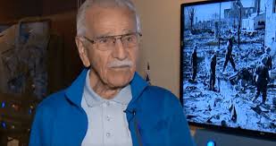 Second World War veteran visits Alberta museum featuring him in exhibit