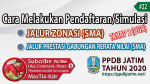 Sekilas pandang | tentang ppdb jatim 2021. Cara Mendaftar Simulasi Jalur Zonasi Sma Tahap 2 Ppdb Jatim 2020 15 Youtube