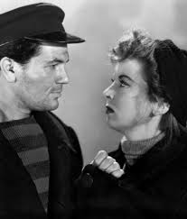 Edward G. Robinson, John Garfield, and Ida Lupino in Michael Curtiz's THE  SEA WOLF (1941).