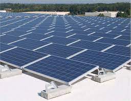 China Flat Roof Solar Mounting Structure Racking System With Ballasts China Solar Power System Solar Mounting Structure