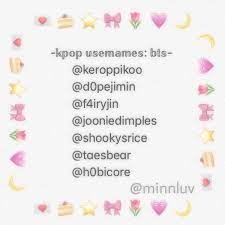 I need somethin cute nd . Username Ideas For Tiktok Anime