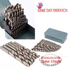 In this article, we look at the best cobalt drill bit sets and the features that set them apart. 50pcs Cobalt Drill Bit Hardened Metal Iron Drill Bit High Speed Steel Twist Bits