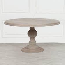 A table in the kitchen wooden like or characteristic of wood made of wood stiff and awkward in movement or manner (woodenly) ungraciously: Rustic Wooden Round Dining Table Dining Room From Breeze Furniture Uk