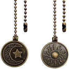 Check spelling or type a new query. Decorative Totem Fan Pull Chain Pendant Extension Dotlite Copper Ceiling Fan Pull Chain Set Moon And Sun 12 Inches Lighting Fan Beaded Ball Fan Pull Chain Extender With Connector Pull Chains