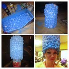 Bouvier) ist eine fiktionale hauptfigur der zeichentrickserie die simpsons und mitglied der gleichnamigen familie. Marge Simpson Wig 2 Chef Hats Doubled High Cotton Balls Spray Paint Spray Adhesive Viola Simpsons Costumes Simpsons Halloween Marge Simpson Costume